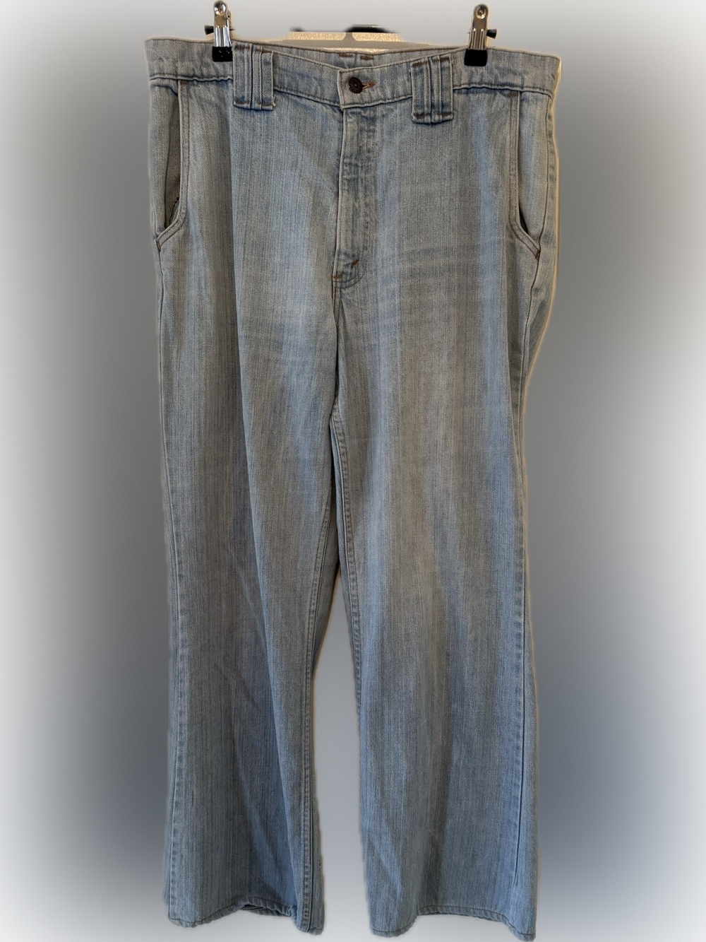 Vintage Levi’s 70’s wide leg orange tag